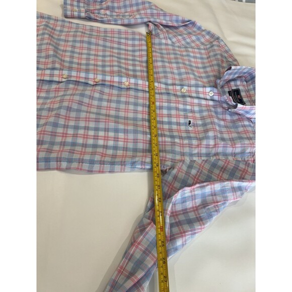 VINEYARD VINES Classic fit Tucker long sleeve button down pink Sz SMALL Light b - Picture 5 of 8
